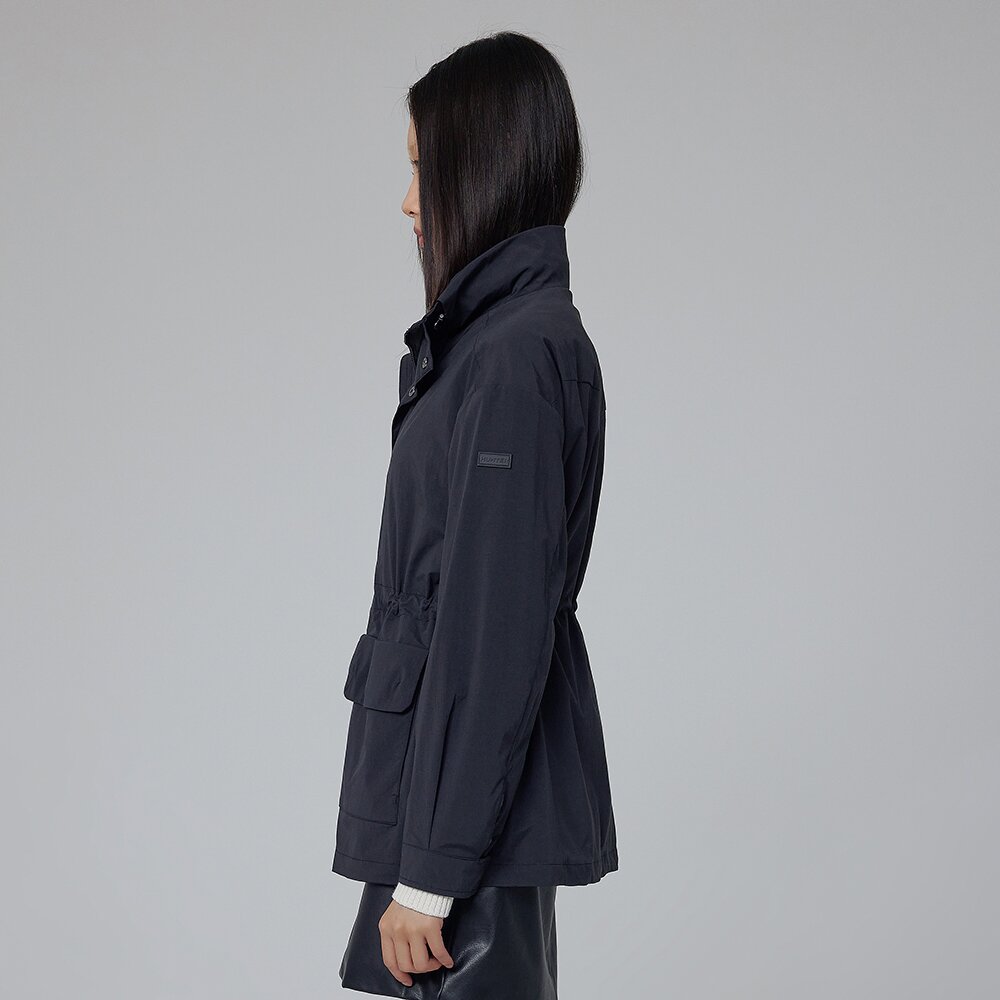 [WOMEN] 오리지날 하이넥 자켓 - 블랙 HDW0001AJZBLK