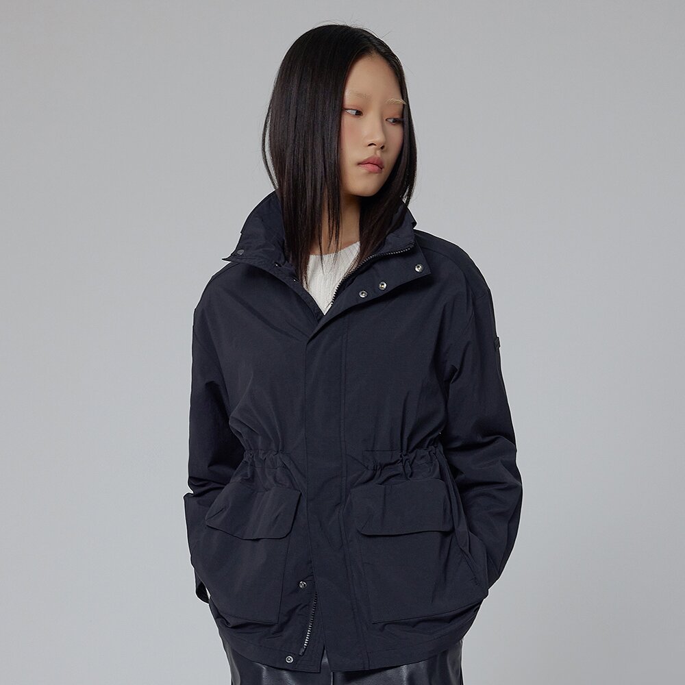 [WOMEN] 오리지날 하이넥 자켓 - 블랙 HDW0001AJZBLK