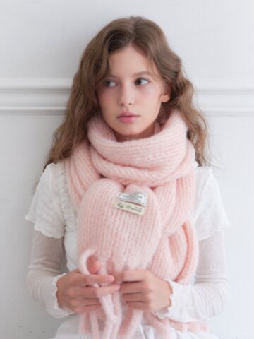 KITTEN HAIRY MUFFLER [ CANDY ] [M007CD]