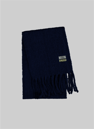 KITTEN HAIRY MUFFLER [ FEATHER BLUE ] [M007FB]