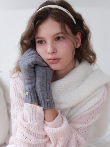 CABLE GLOVES [ GRAY ] [G004LG]