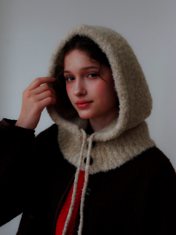 FLUFFY PUPPY BALACLAVA [ TEDDY ] [B001TD]