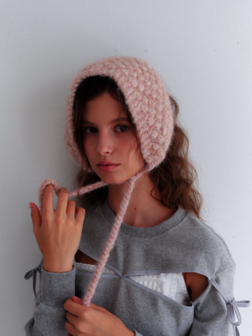 POMPOM EARCUFFS [ INDI PINK ] [H003IP]