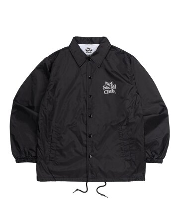 ILLUSIONS COACH JACKET (BLACK)