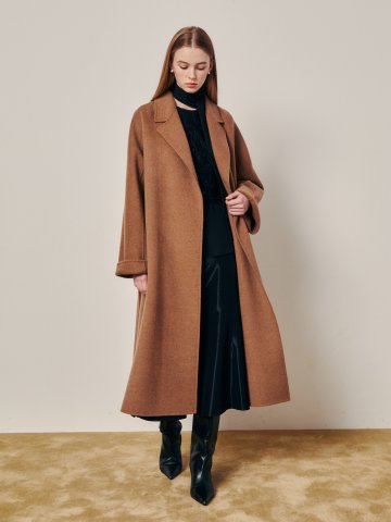 시그니처 핏 벨티드 아우터 