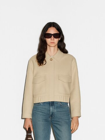 포켓 포인트 울 핸드메이드 블루종_FVJP250904