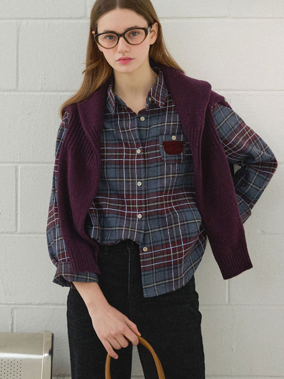 [6차] Cozy plaid check shirt_3 Colors