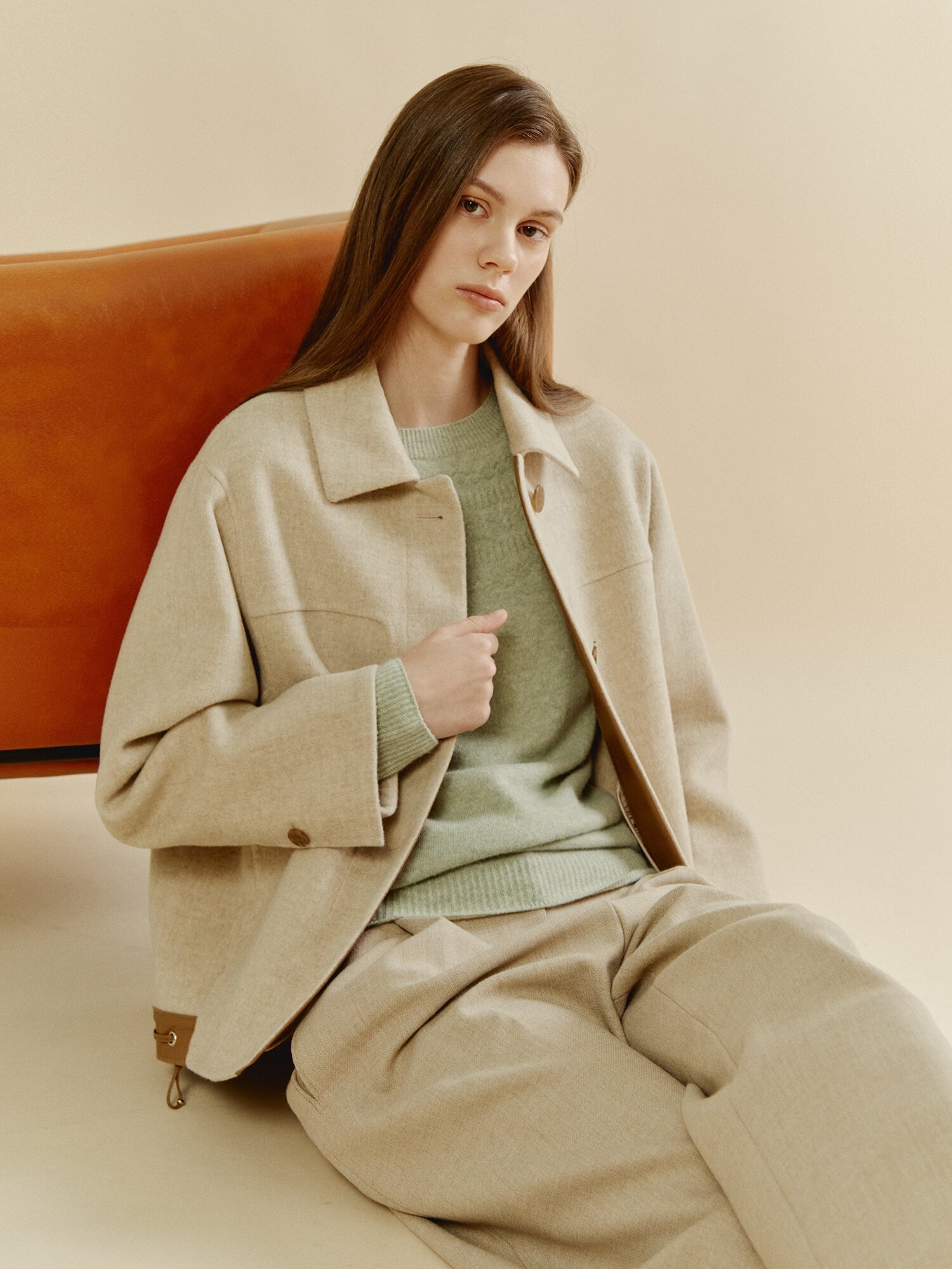 라운드 캐시미어 풀오버 (MINT)