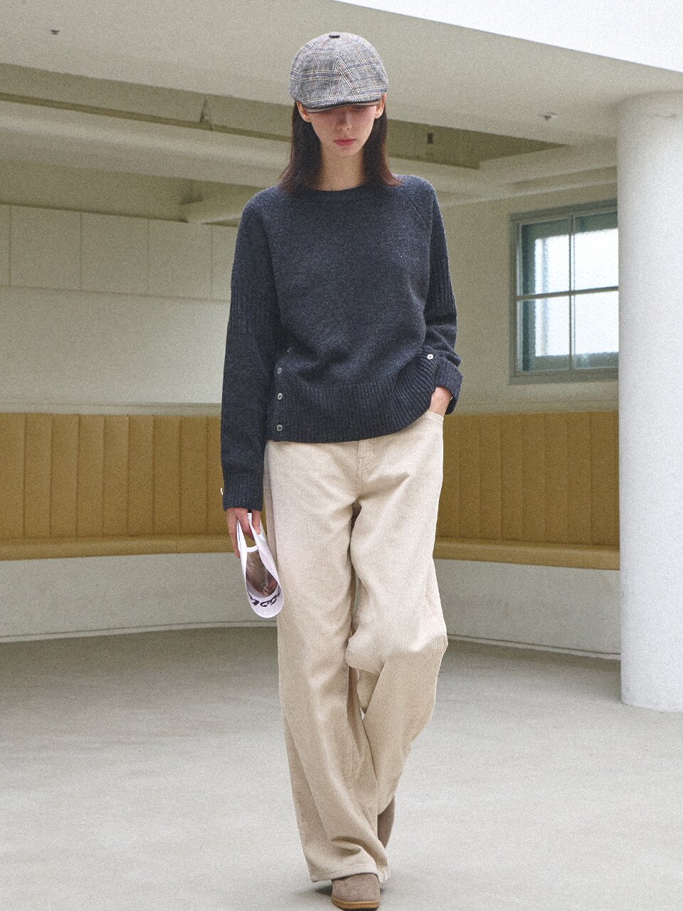 [울50%] Cozy lambswool knit_4 Colors