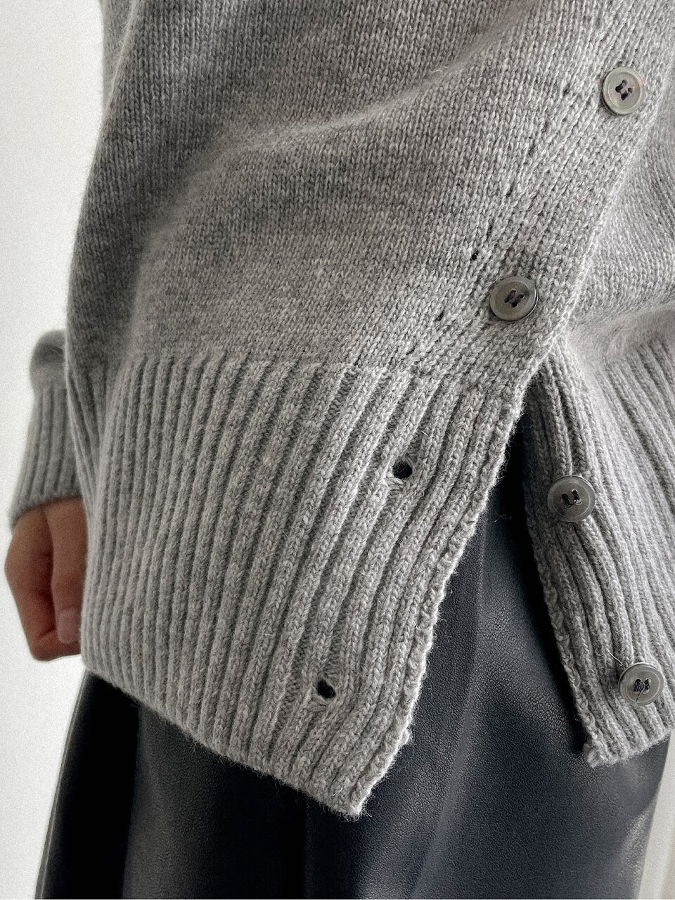 [울50%] Cozy lambswool knit_4 Colors