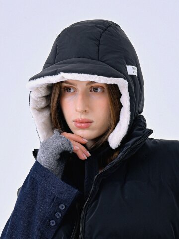 윈터 패딩 스트랩 트루퍼햇_2color