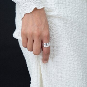 그레이스 링 silver