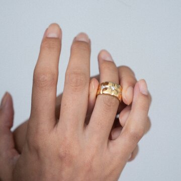 그레이스 링 14k gold plated