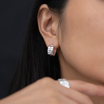 그레이스 이어링 silver