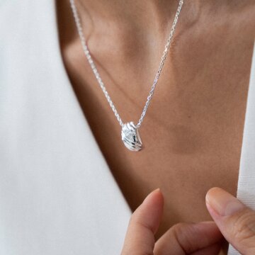 멜로디 라인 네크리스 목걸이 silver