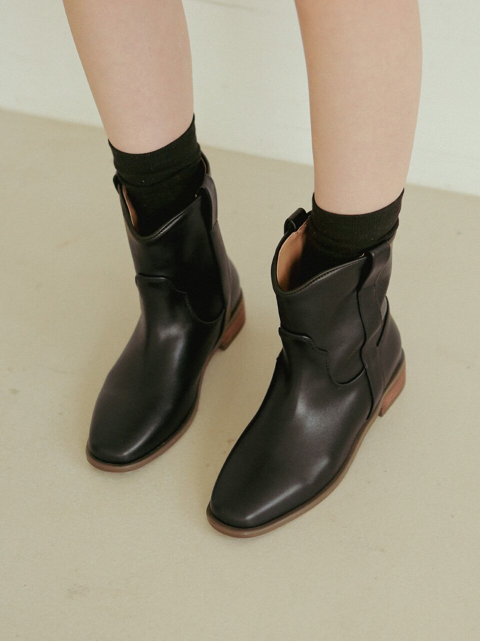 ljh085-7 Western Ankle Boots - 4 Colors