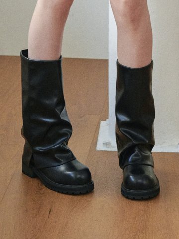 ljh127-7 Loose Fit Mid Boots - 3 Colors