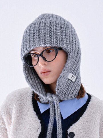 트루퍼 이어플랩 울 니트 비니_5color