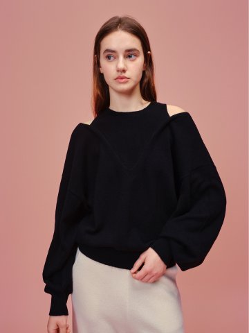 Callaite Pure Cashmere  Kate Double Neck (3 Colors)