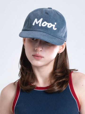 [당일발송] Mooi 아플리케 피그바이오 볼캡_5color