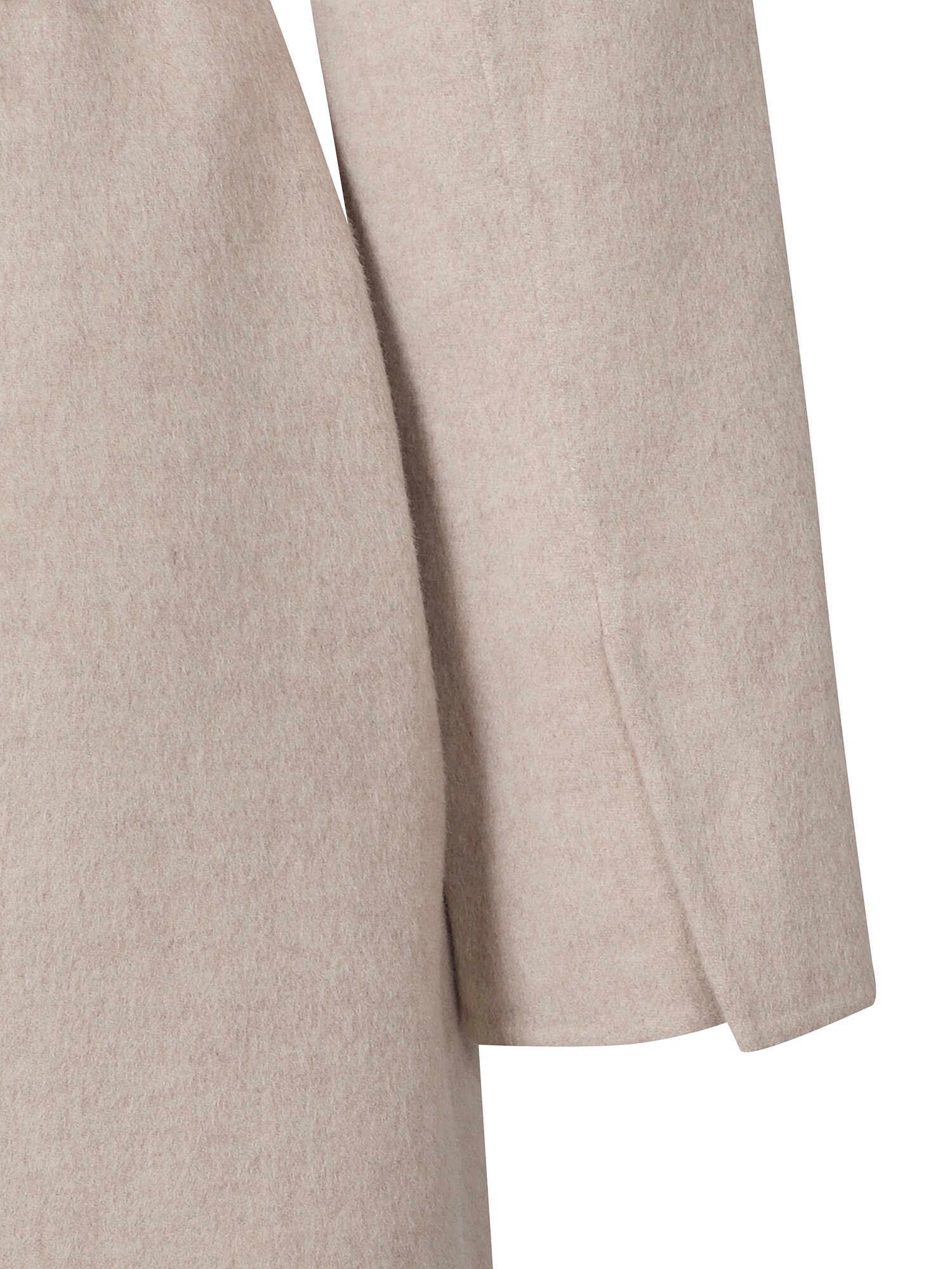 울 캐시미어 벨티드 핸드메이드 코트 (MELANGE BEIGE)