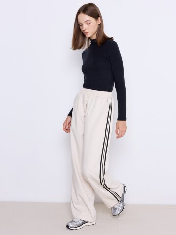 Line Track Pants [Ivory]