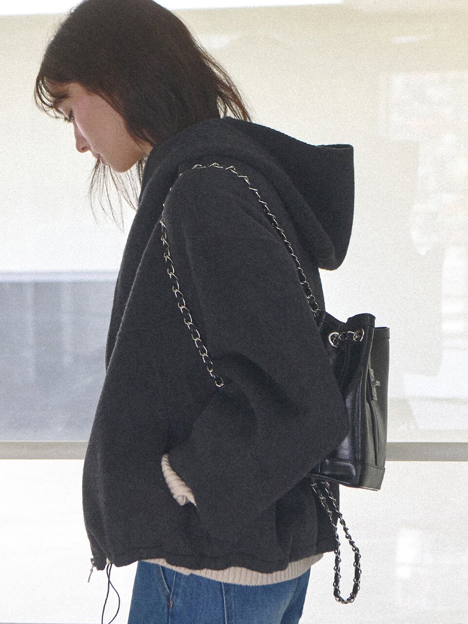 [9차][전채연 PICK] Urban hooded handmade coat_2 Colors