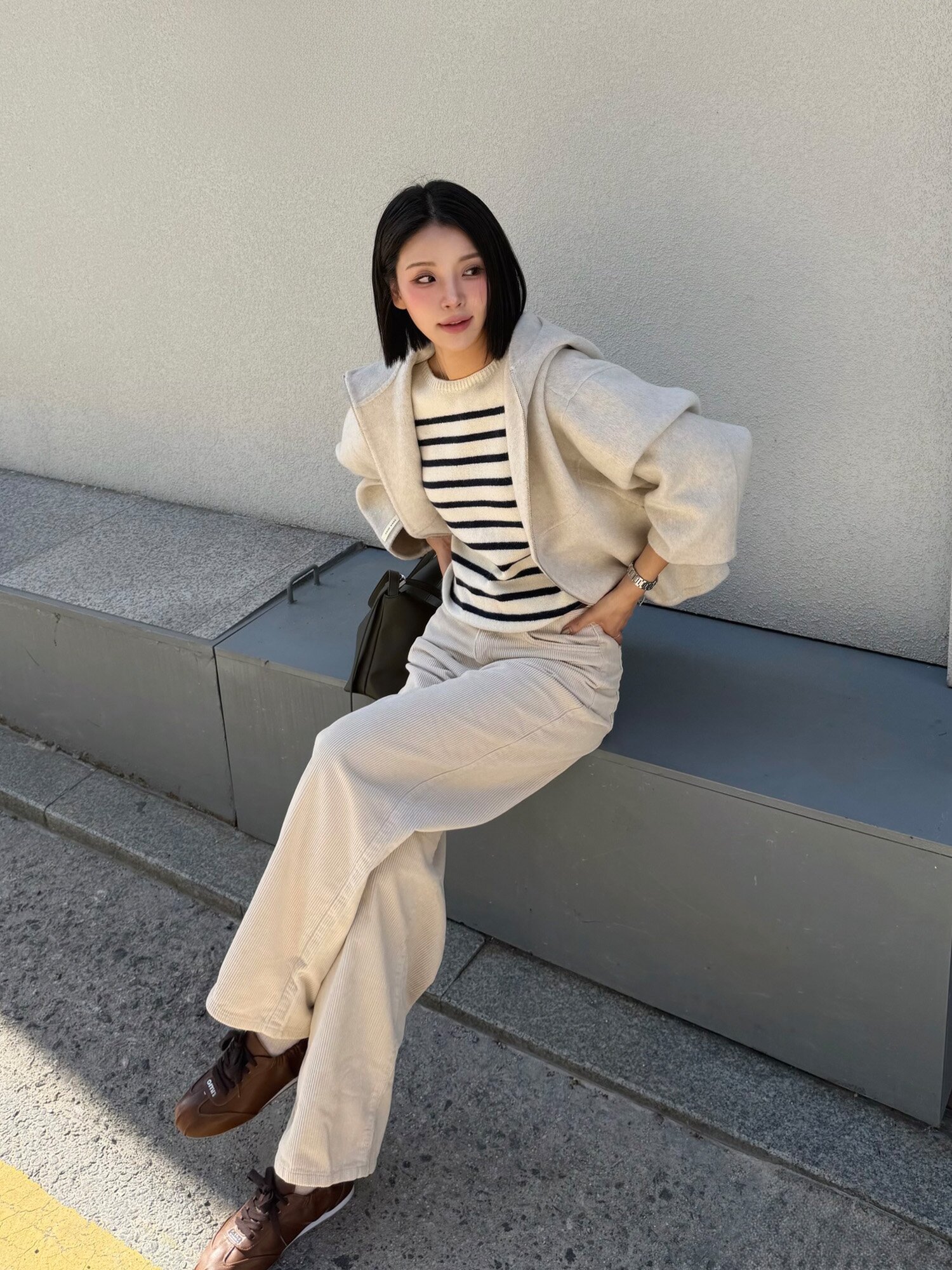 [9차][전채연 PICK] Urban hooded handmade coat_2 Colors