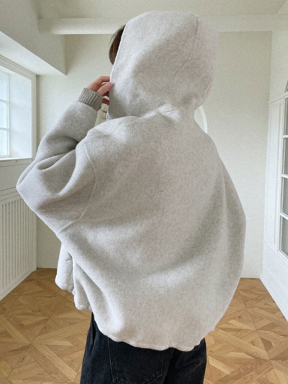 [9차][전채연 PICK] Urban hooded handmade coat_2 Colors
