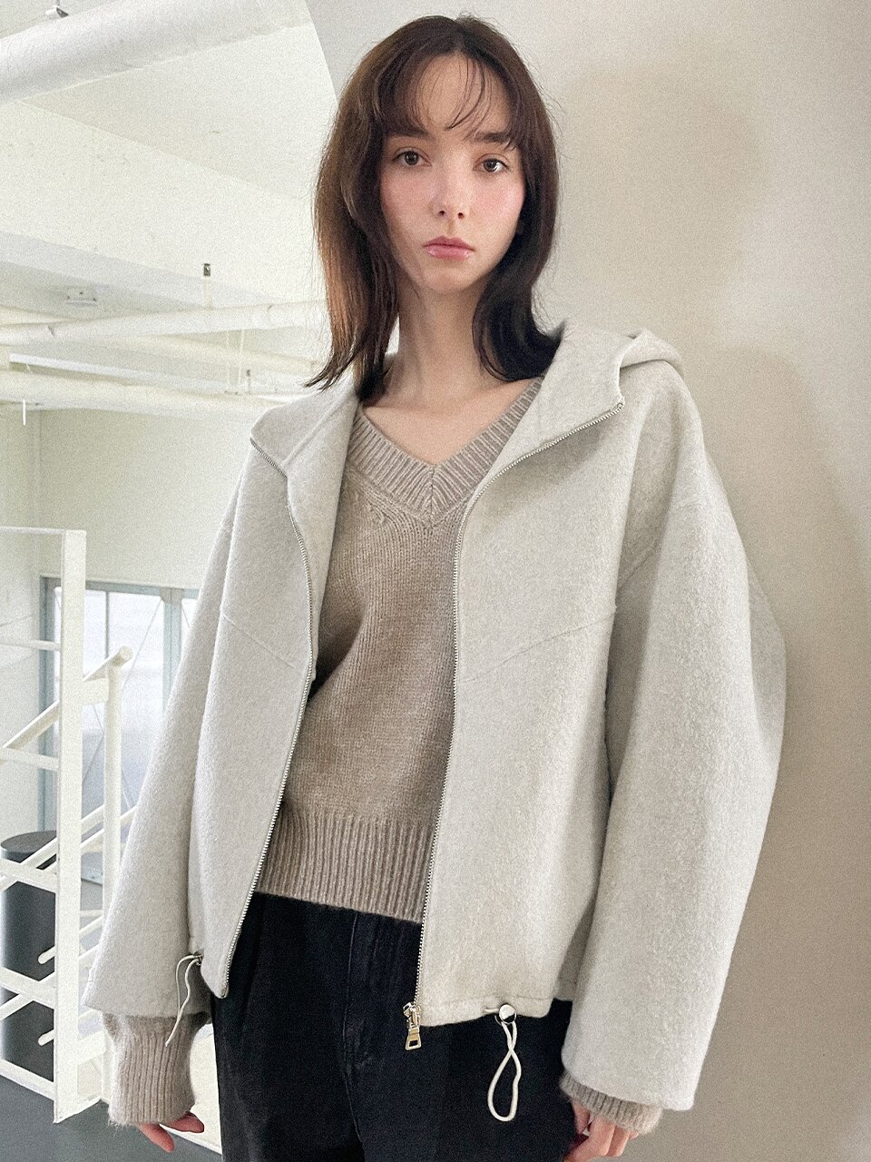 [9차][전채연 PICK] Urban hooded handmade coat_2 Colors