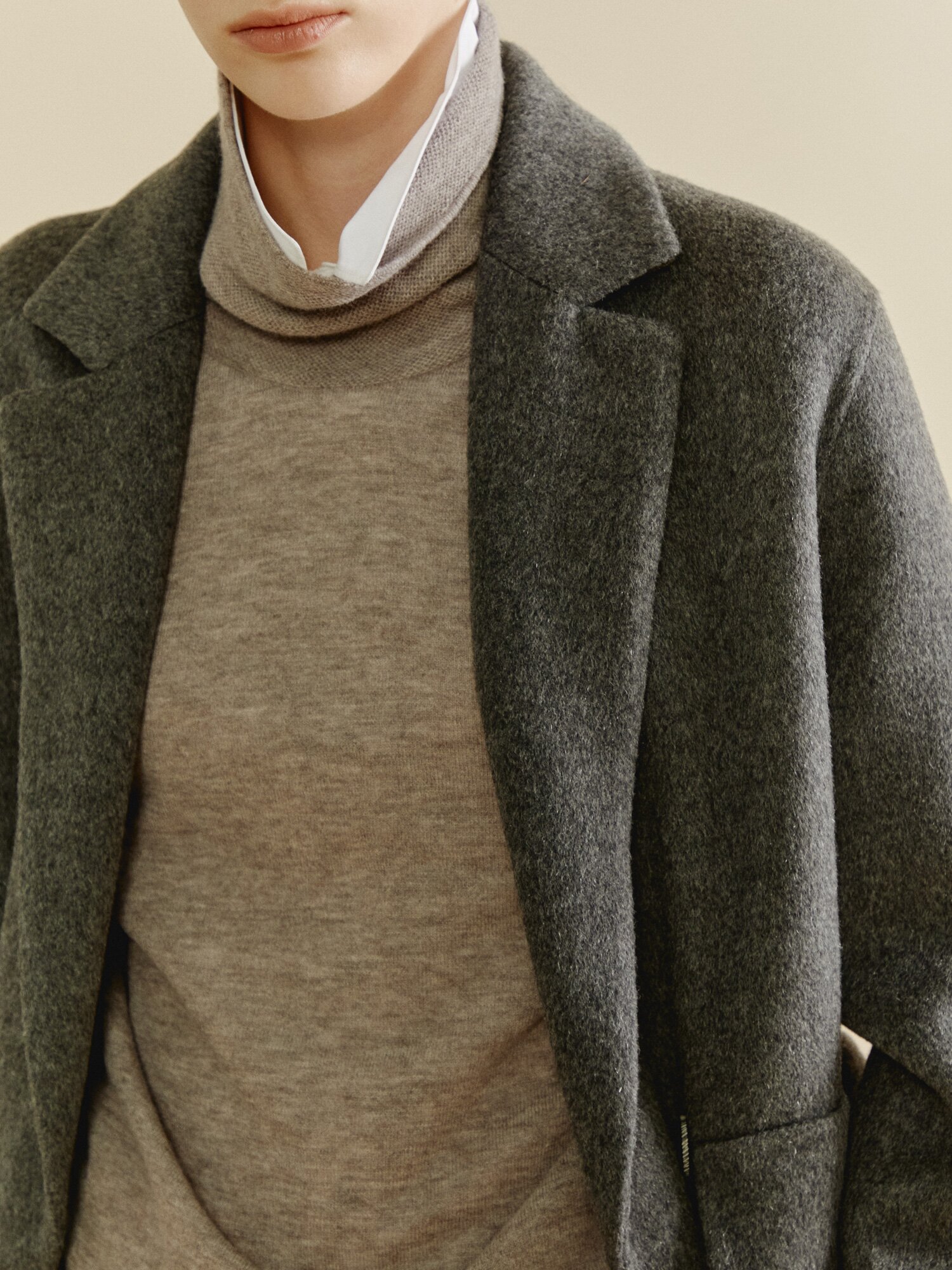 데일리 이지핏 클래식 코트 (DARK GREY)