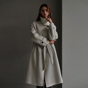 Essential handmade coat - Ivory