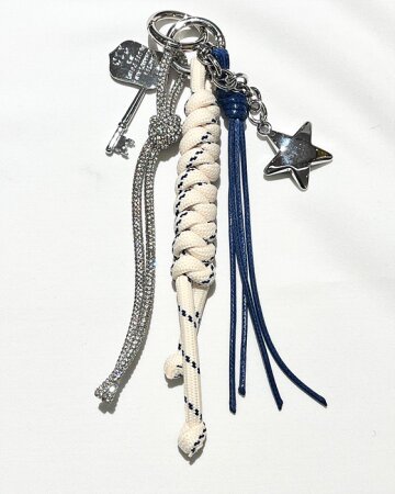 수우퍼스타 키링 화이트