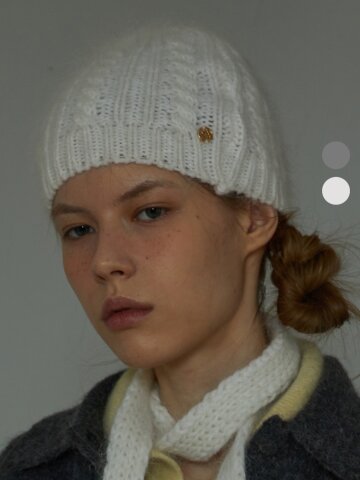 [기프트박스]_앙고라 비니_2컬러