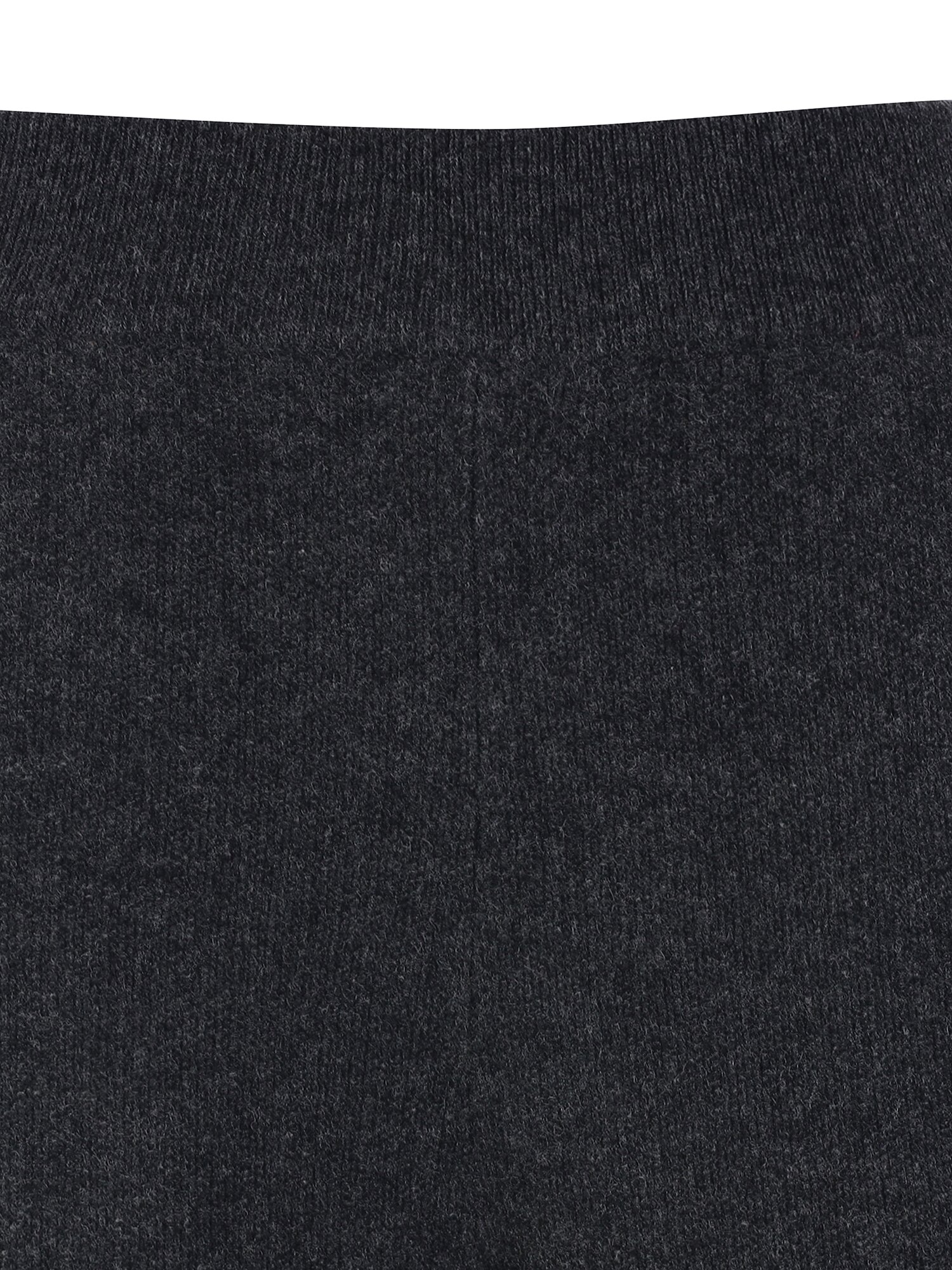 울 밴딩 와이드 니트 셋업 팬츠  (DARK GREY)