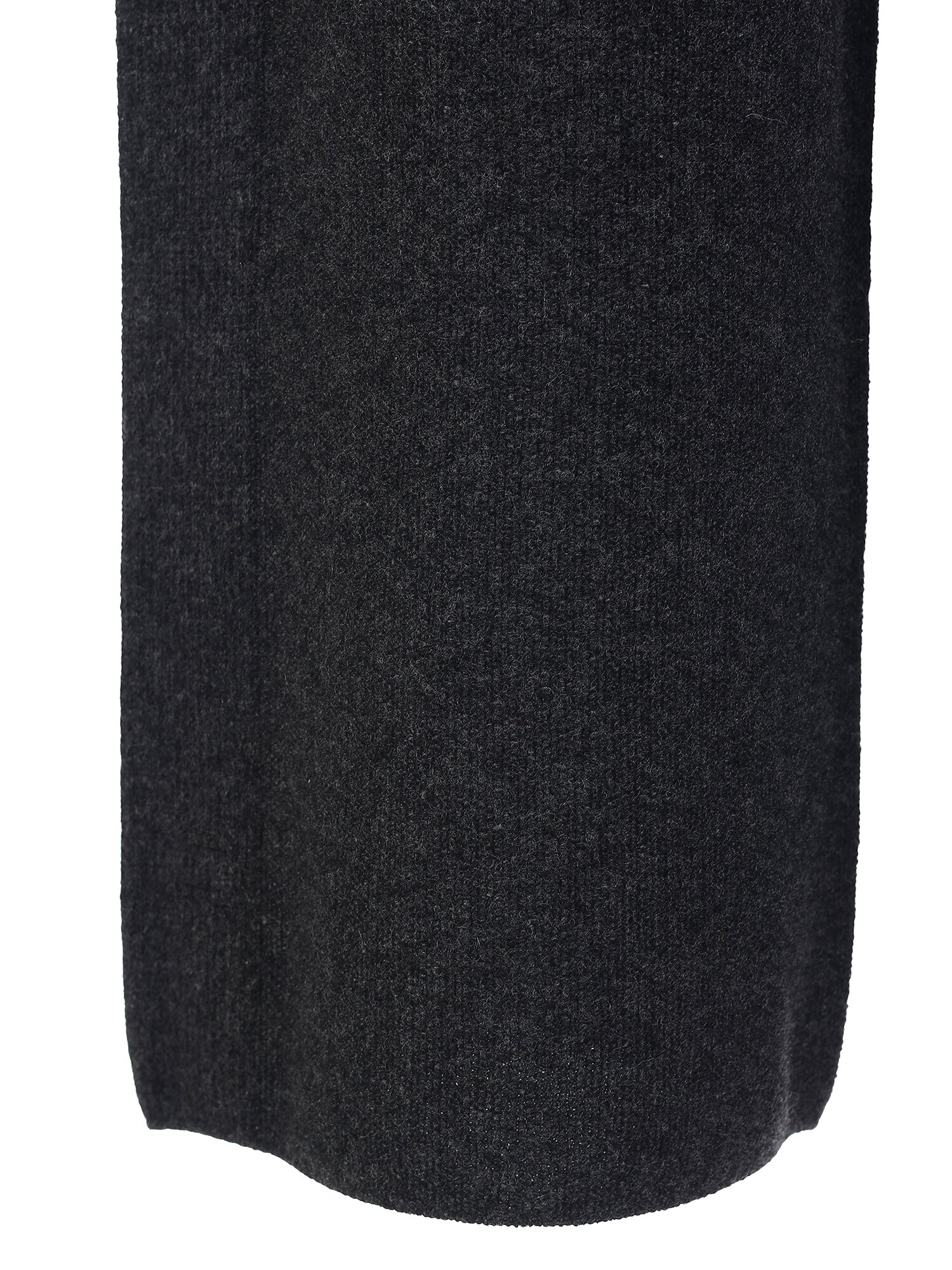 울 밴딩 와이드 니트 셋업 팬츠  (DARK GREY)