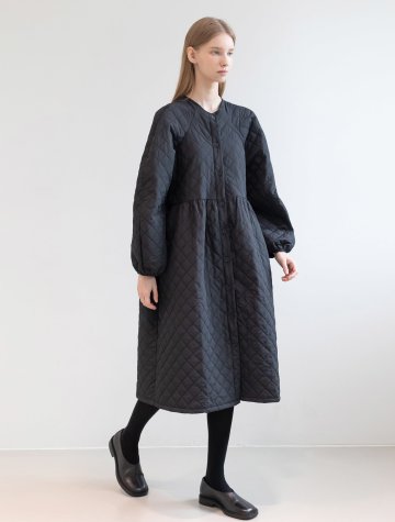 Quilting Balloon Dress_2color