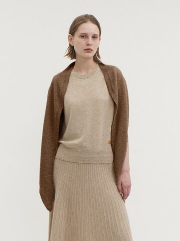 캐시미어100% 모드 삼각 숄_SAC241001