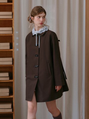 Cest_Ribbon point half coat