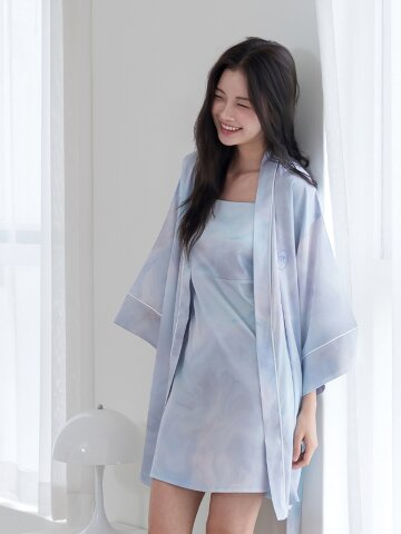 room no.104 Jenny robe -blue
