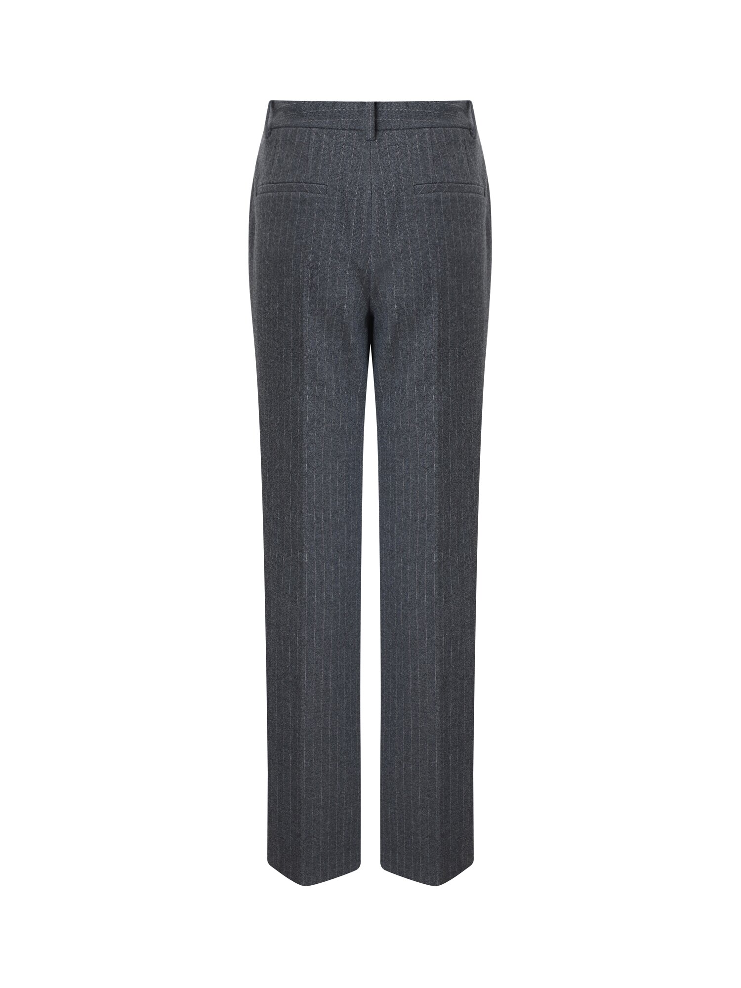 레귤러핏 셋업 슬랙스 팬츠 (STRIPE GREY)