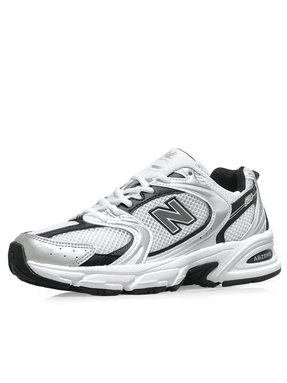 뉴발란스 530 남여공용 운동화 화이트 실버 MR530LB