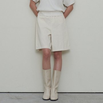 COMFORT CORDUROY SHORTS_CREAM