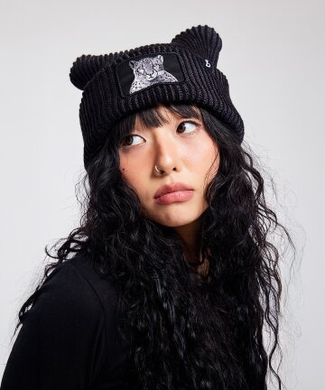 뉴 애니멀 와펜 표범 투톤 귀비니