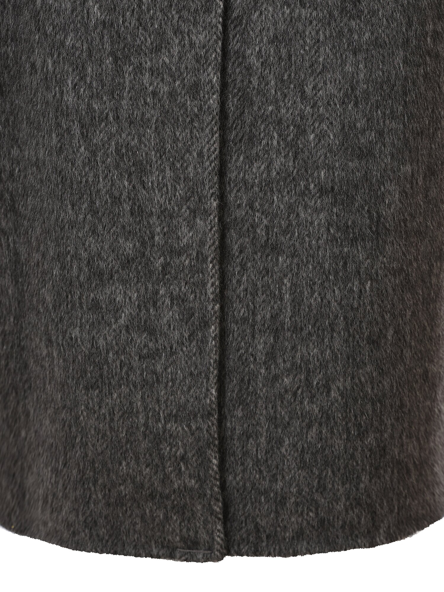 울 캐시미어 벨티드 핸드메이드 코트 (DARK GREY)