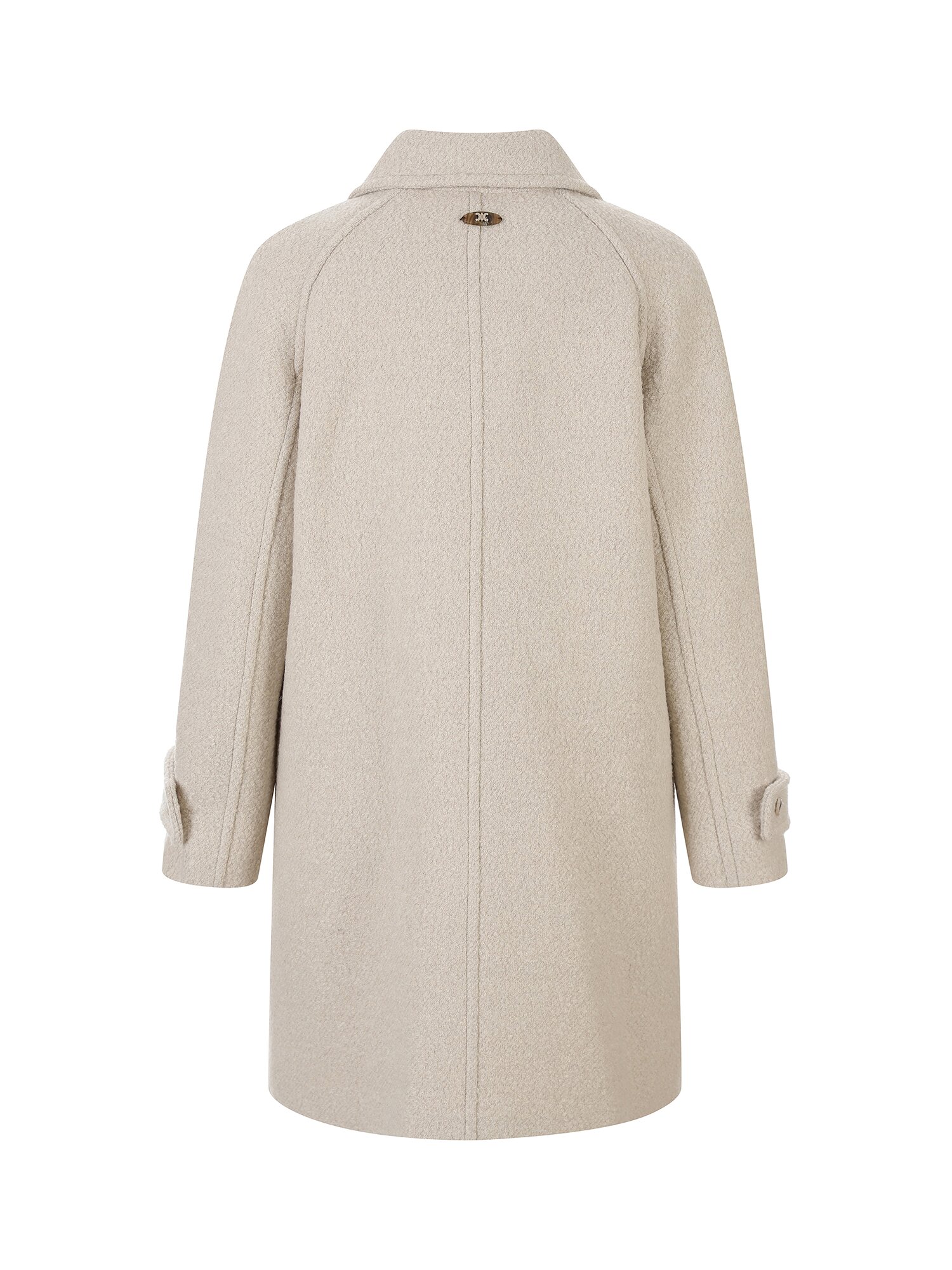 알파카 블렌드 발마칸 코트 (CREAM)