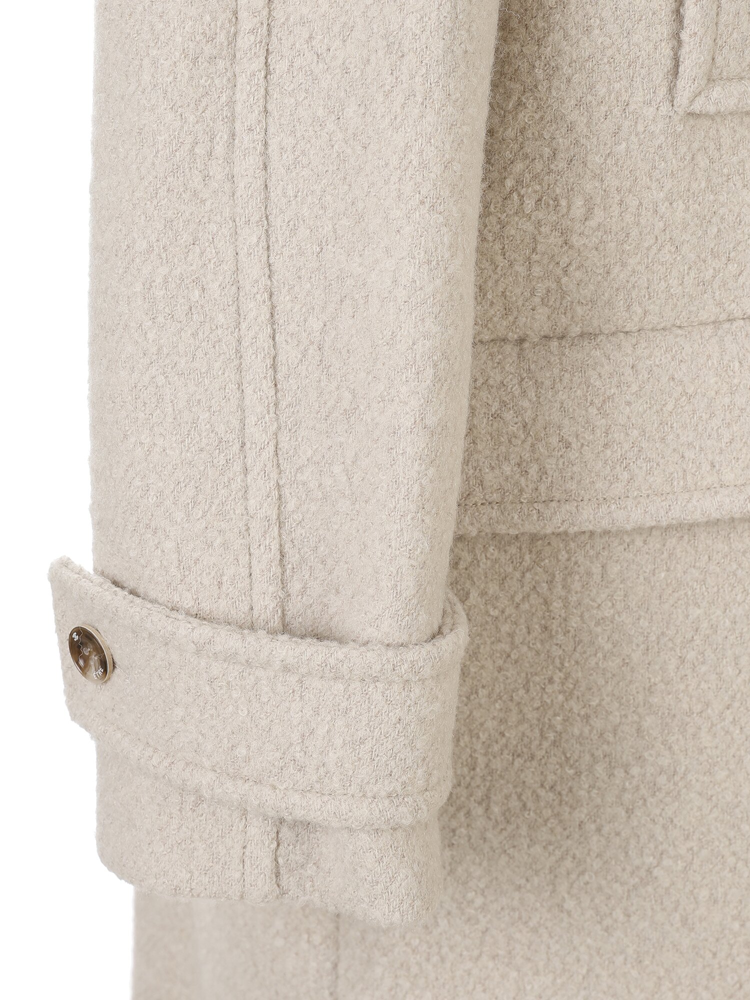 알파카 블렌드 발마칸 코트 (CREAM)