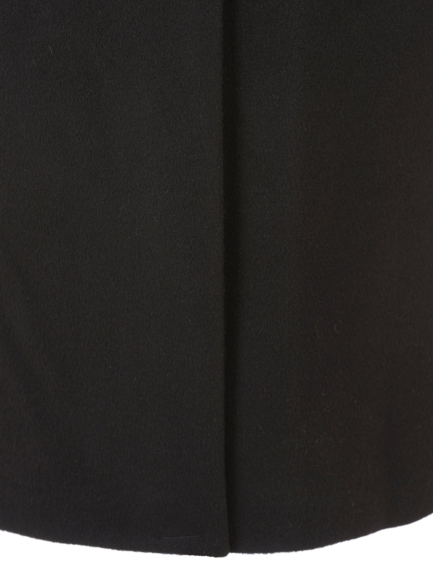 울 캐시미어 블렌드 더블 코트 (BLACK)