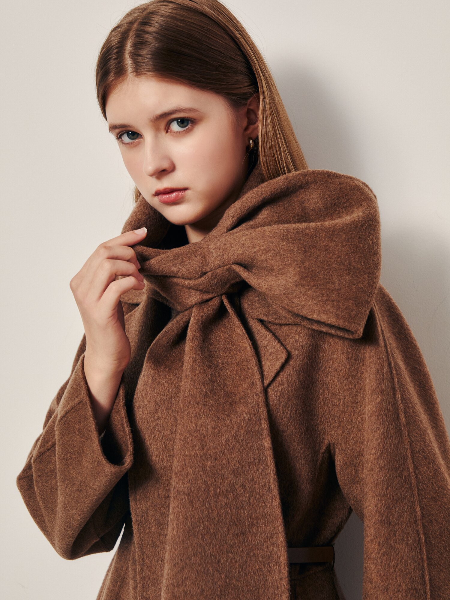 프렌치 무드 클래식 코트 (SEPIA)