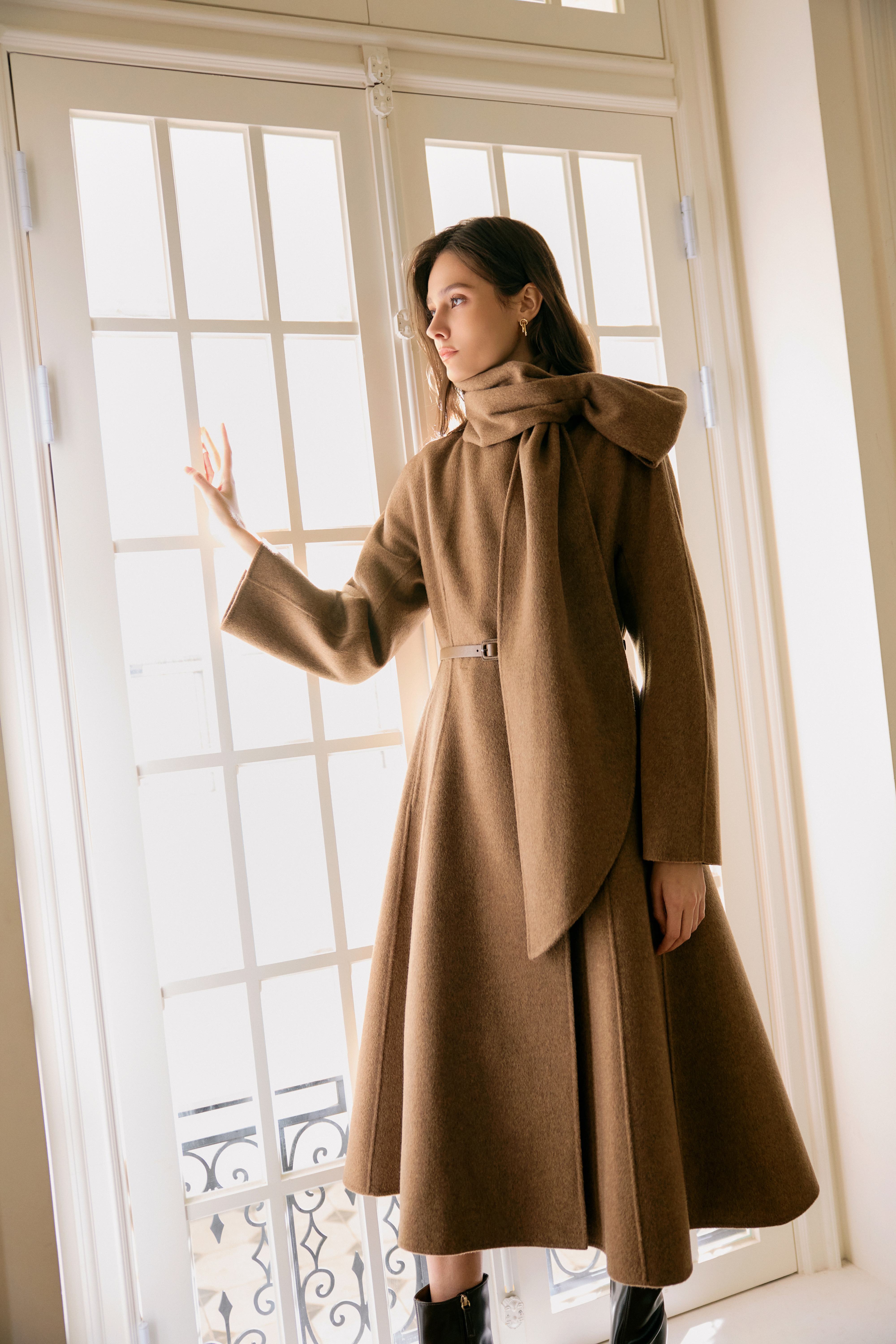 프렌치 무드 클래식 코트 (SEPIA)